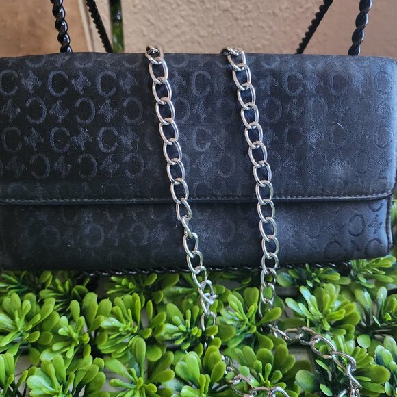 Celine Triomphe Vintage cloth Wallet on unbranded chain - Picture 1 of 13